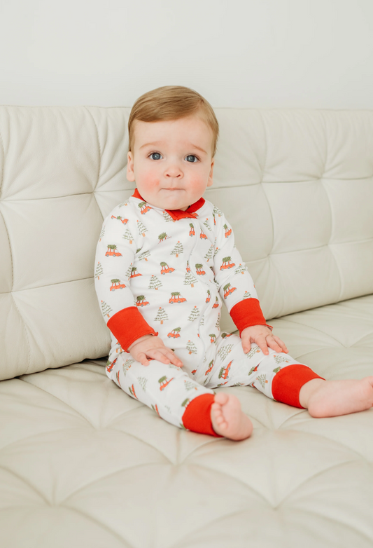 Christmas Cars Onesie - Maddie & Connor