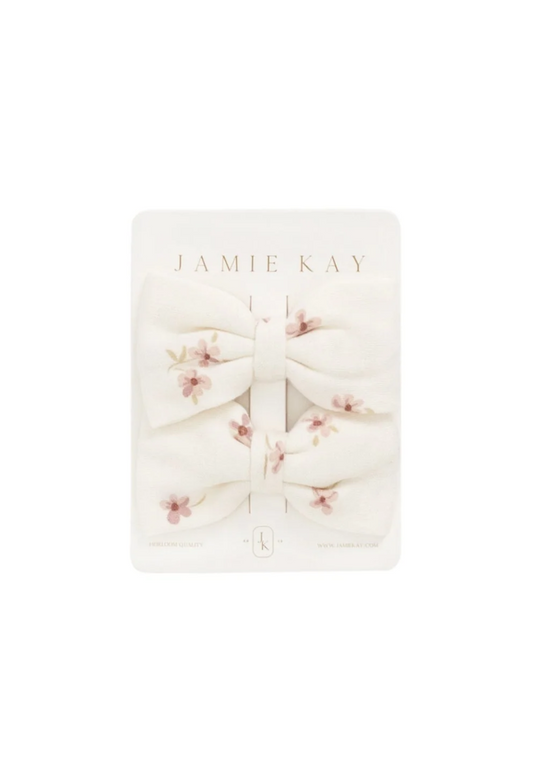 Simple Flowers Bow Set - Jamie Kay