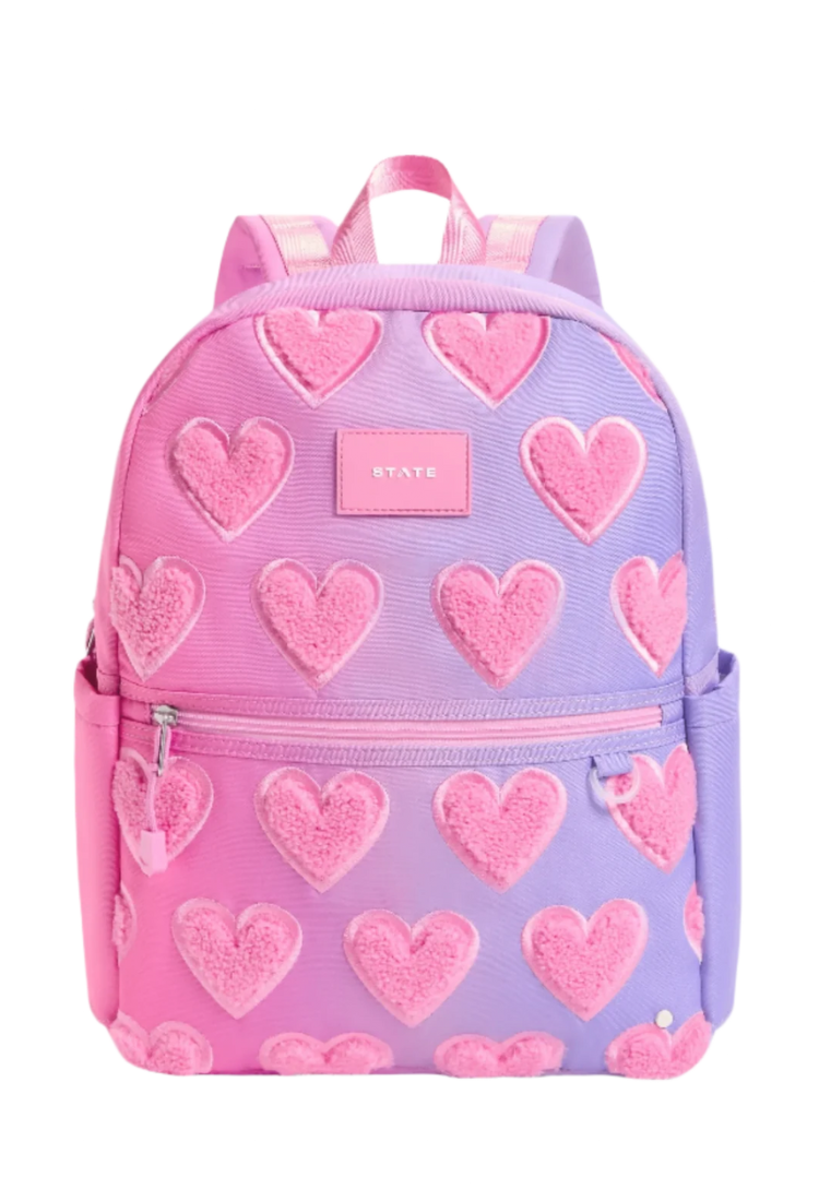 Kane Fuzzy Hearts Backpack