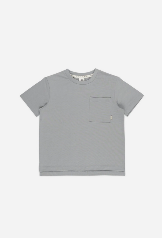 Gray Cove Essential Pocket Tee - Rylee + Cru