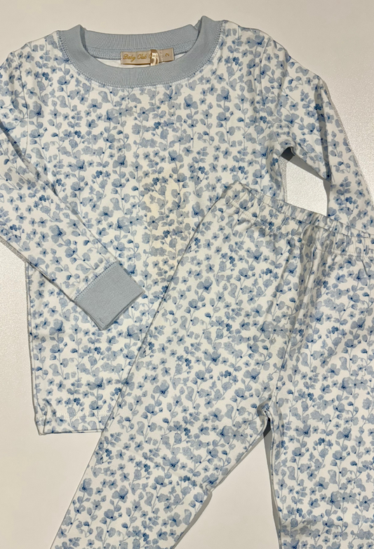 Blue Begonia PJ Set - Baby Club Chic