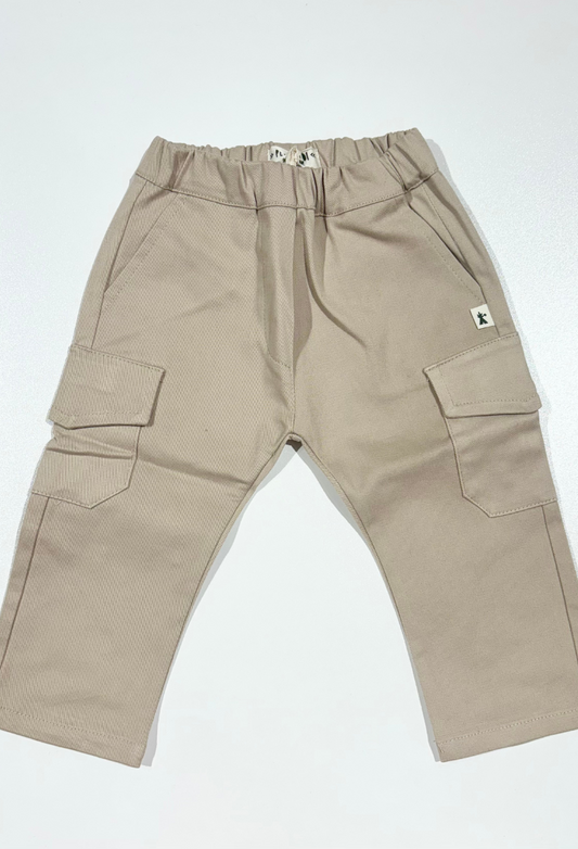 Khaki Trousers - Petit Indi