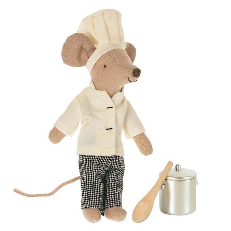 Chef mouse w. Soup and spoon, Big brother