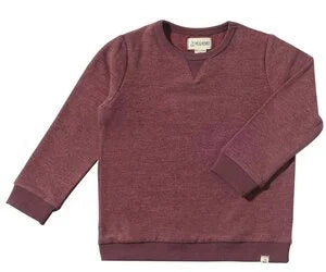 tarquin sweatshirt- burgundy