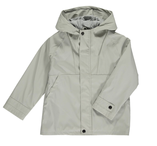 Splash raincoat- grey