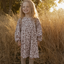 Organic Smocked Sundress - Mystic Floral
