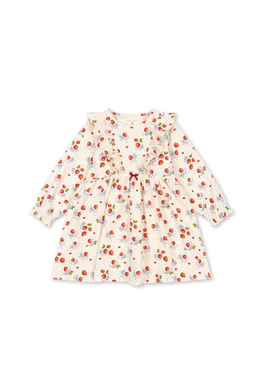 Basic Frill Dress Gots - Konges Sloejd