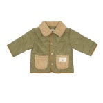 Quilted Jacket- Olive