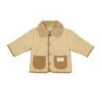 Quilted Jacket- Sandstone