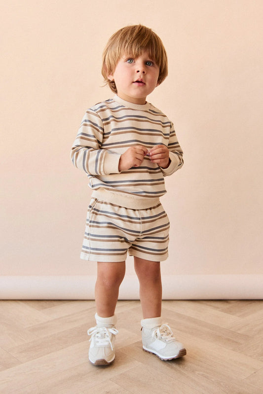 Striped Jalen Shorts - Jamie Kay