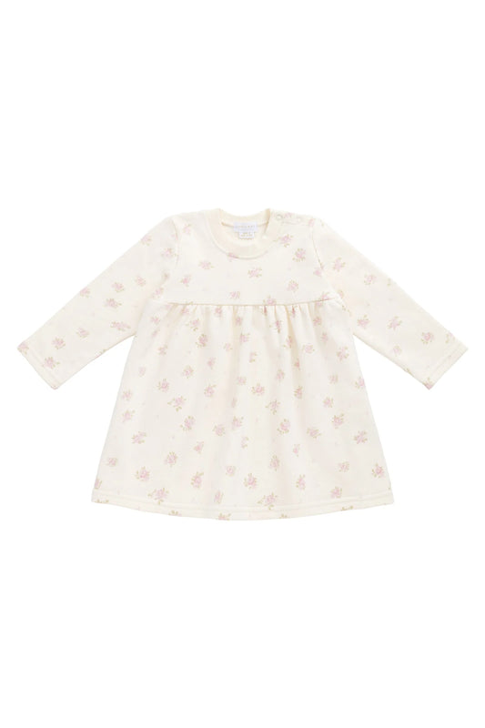 Organic Cotton Charlotte Dress - Simone Egret- Jamie Kay
