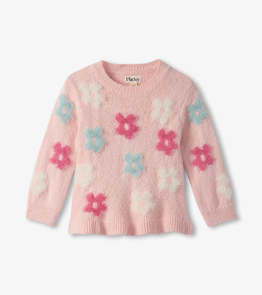 Hatley English Rose Flowers Pretty Sweater