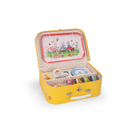 Metal tea set - The Big Family