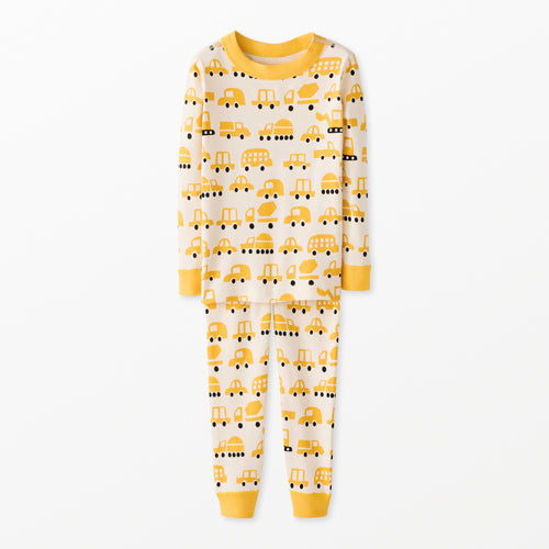 Kids Long John Pajama Set Rush Hour