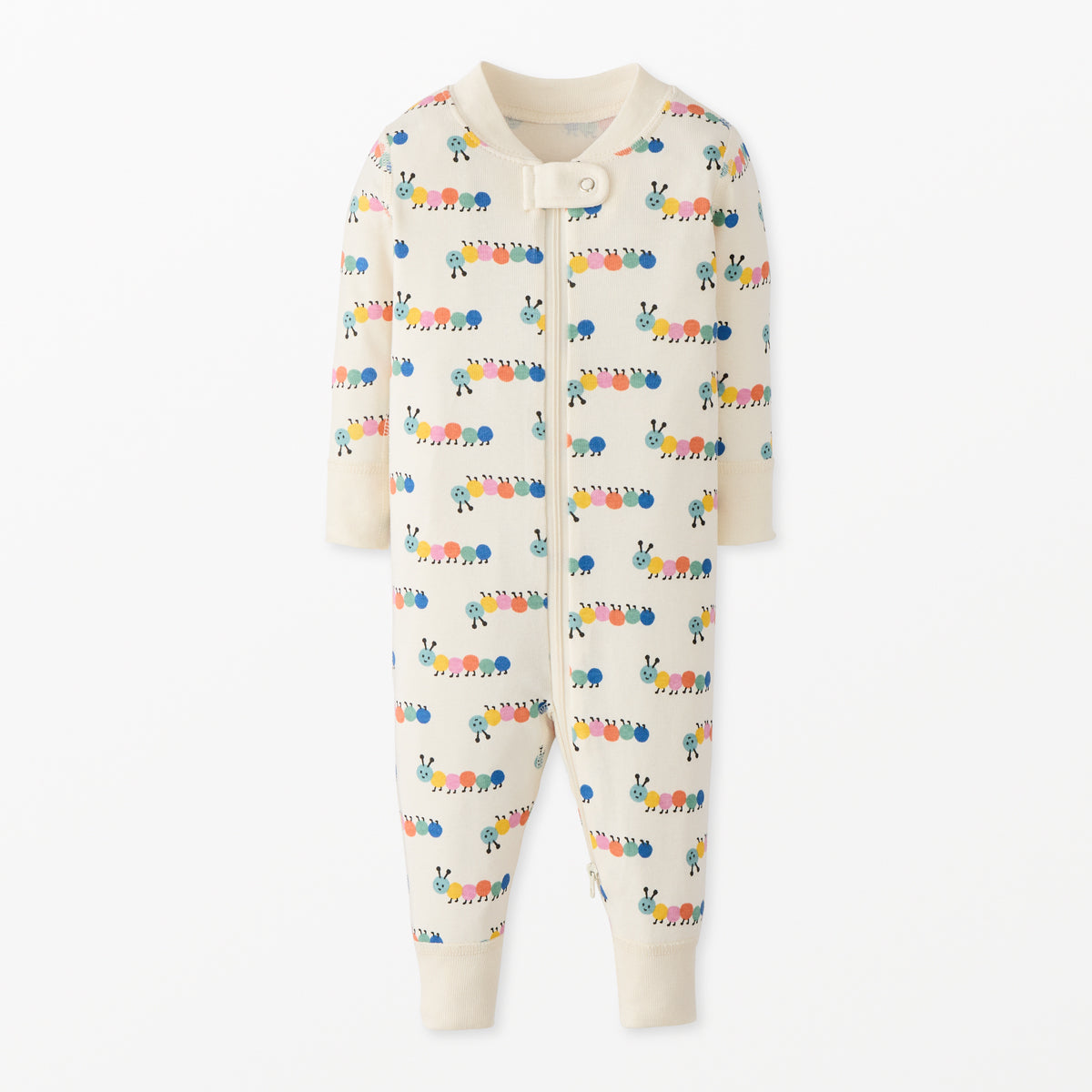 Baby 2-Way Zip Sleeper Colorful Caterpillar