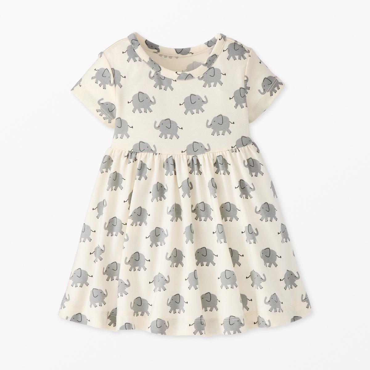 Playtime Dress in Happy Elephant